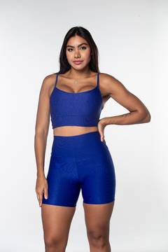 Conjunto Top Alcinha + Short MicroCanelado