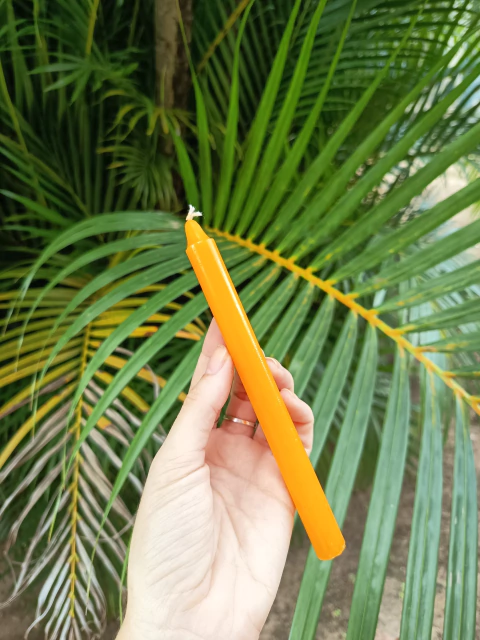 Vela palito - Laranja - comprar online
