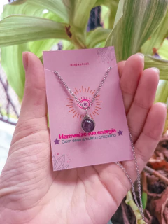 Colar Astral - Ponto de Energia corrente de aço - Loja Alternativa Esotérica | Astral Alternative