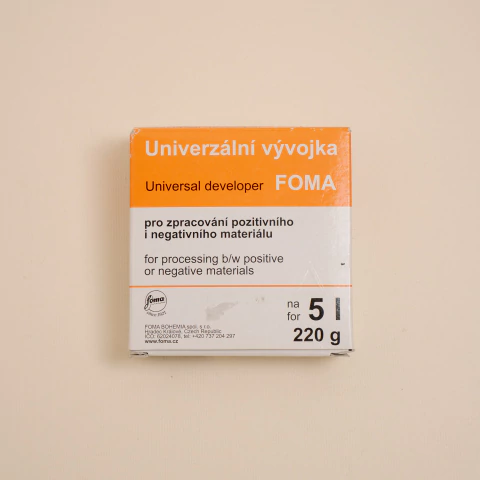 Revelador Universal FOMA para processo P&B Positivo/Negativo