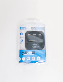 Leitor de cartão de Memória + HUB USB 2.0 Knup - comprar online