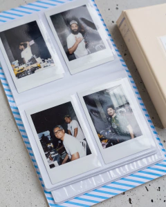 Álbum Instax Mini 62 fotos - pêssego - FFV