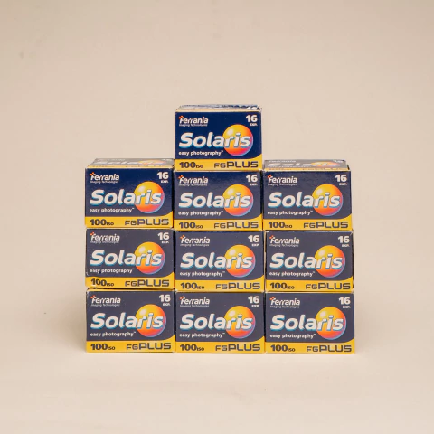 10 x Filme Ferrania Solaris 100 16P 35mm - 2006 (USAR ISO 50)