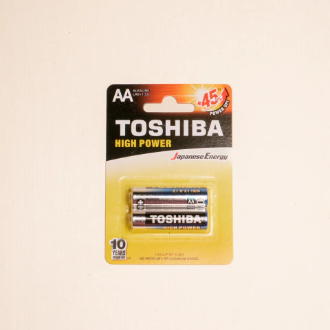 Pilhas AA Toshiba Alcalina 2 unid.
