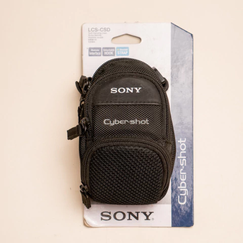 Capa Sony LCS-CSD para câmera digital super compacta