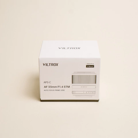 Lente Viltrox AF 33mm F1.4 STM Fuji X-Mount