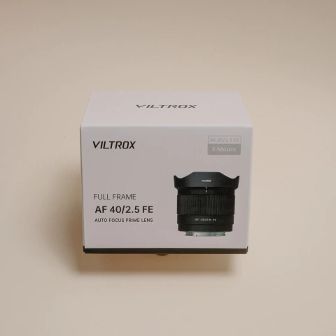 Lente Viltrox AF 40mm F2.5 FE E-mount Full Frame