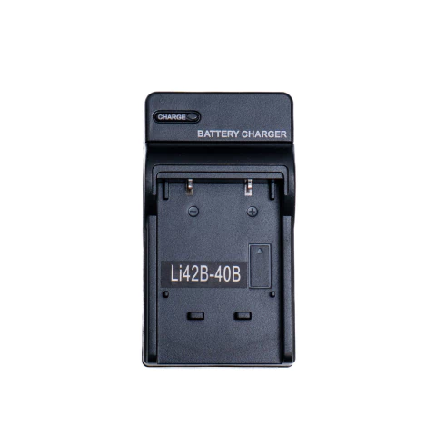 Carregador de bateria compatível Olympus LI42B/40B