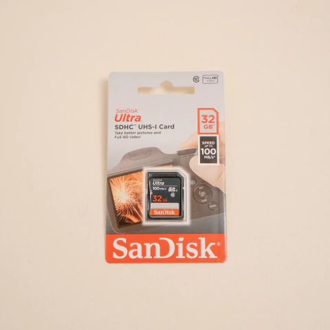 Cartão de Memória SanDisk Ultra 32gb 100mbs SDXC UHS-I