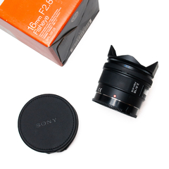 Lente Sony 16mm 2.8 A-Mount Fisheye - comprar online