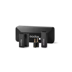 Microfone Sem Fio Godox MoveLink Mini UC Kit 2 - comprar online