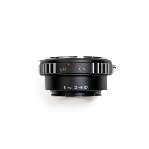 Adaptador Lentes Nikon G Mount para câmeras Sony NEX (E Mount)