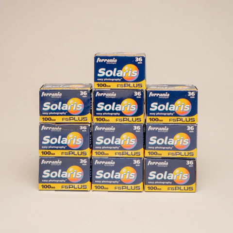 10 x Filme Ferrania Solaris 100 36P 35mm - 2008