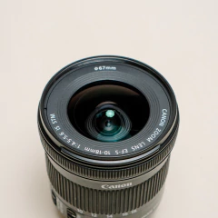 Lente Canon Zoom EF-S 10-18mm F4.5-5.6 - comprar online