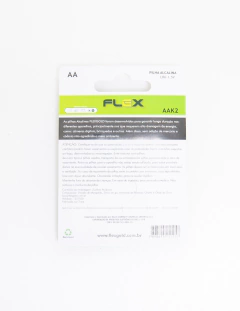 Pilhas AA Alcalina Flex 2 unid. - comprar online
