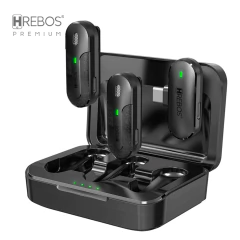 Microfone Sem Fio HREBOS IF-209 - Tipo C - comprar online