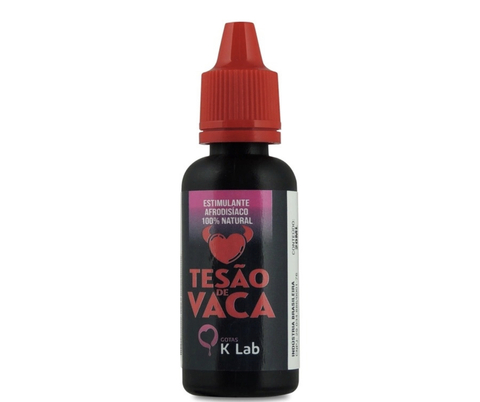 Energético Afrodisíaco Tesão De Vaca 20ml