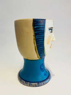 TAÇA M AZUL DELLY FIGUEIREDO - Pedro Paschoal Objetos & Arte