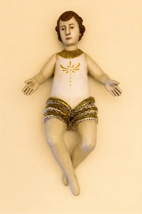 MENINO JESUS 30CM COLORIDA