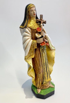 SANTA TEREZINHA 40CM COLORIDA na internet