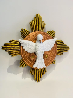 DIVINO ESPIRITO SANTO COLORIDO 40CM