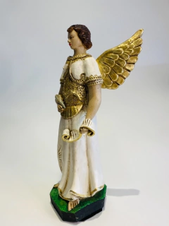 SÃO GABRIEL ARCANJO 40CM COLORIDA na internet