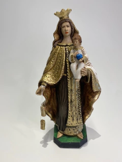 NOSSA SRA DO CARMO COLORIDA 30CM