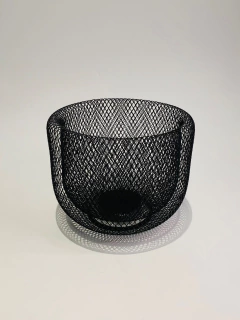 CENTRO DE MESA PRETO EM METAL - 12321 - comprar online