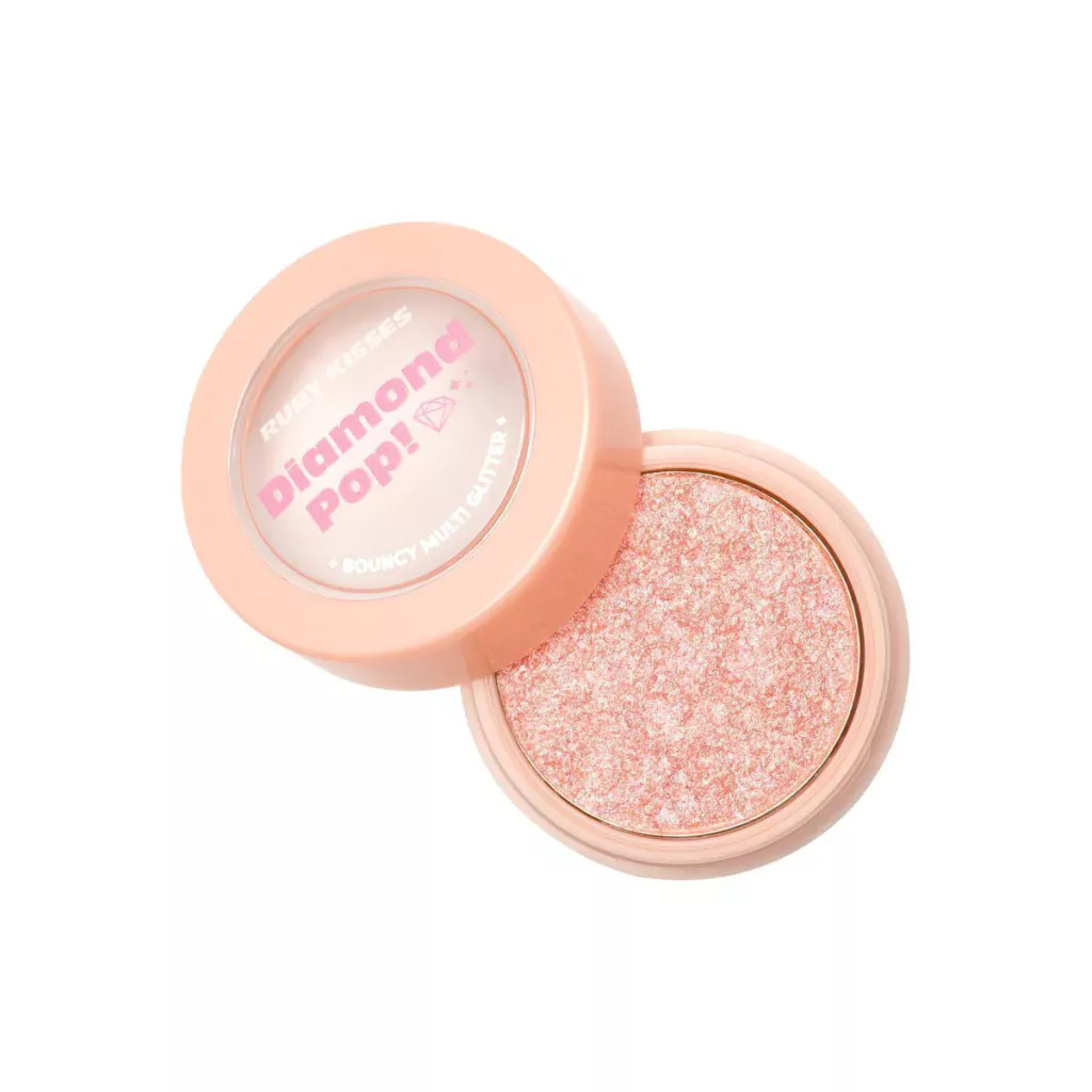 Bouncy Glitter Diamond Pop! Rose Shine - Ruby Kisses