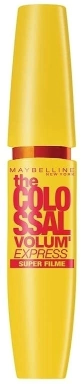 Máscara de Cílios Maybelline The Colossal Volum' Express Super Filme - Preto