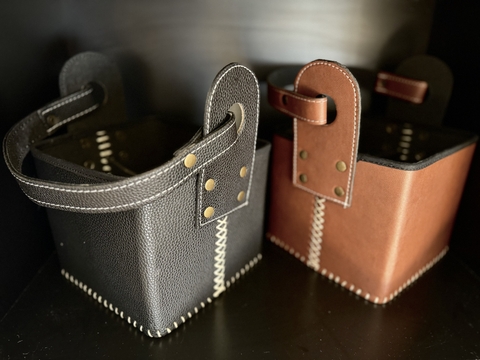 Canasta Matera Ecocuero