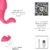 Vibrador Duplo por Aplicativo Bluetooth Dora Recarregável - loja online