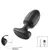 Imagem do Plug Anal Tam M Em Silicone Com Vibro Por Aplicativo Recarregável