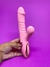 Vibrador Vai e Vem com Estimulador de Pulsação com Linguinha Recarregável Liza - Anjos do Amor