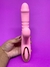 Vibrador Vai e Vem com Estimulador de Pulsação com Linguinha Recarregável Liza - comprar online