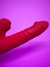 Imagem do Vibrador Vai e Vem com Estimulador de Pulsação com Linguinha Recarregável Liza