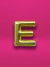 LETRA DOURADA PARA LINGERIE: E - comprar online