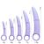 Kit 5 Dilatadores Vaginais Em Silicone - comprar online