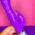 Vibrador Duplo Jack Rabbit A Pilha Jelly - Anjos do Amor
