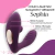 Vibrador e Sugador Sophia Recarregável