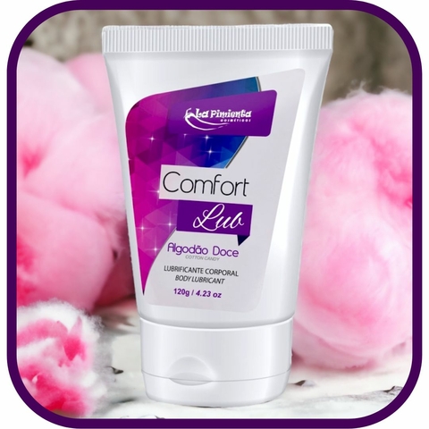 Comfort Lubrificante Beijável Algodão Doce 120gr