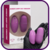 Vibrador Bullet com 10 Vibrações e Controle Sem Fio Egg Vibrator Roxo