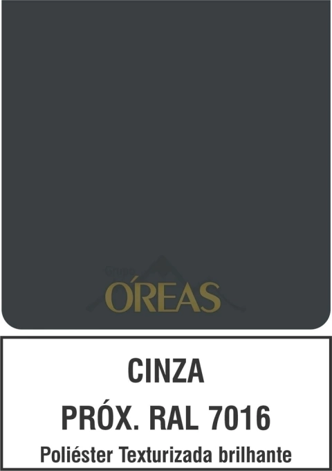 TINTA ELETROSTÁTICA A PÓ - CINZA PRÓX. RAL 7016