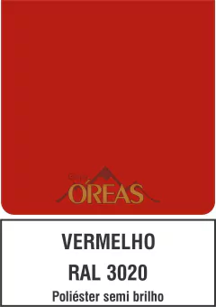 VERMELHO RAL 3020
