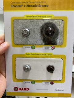 PARAFUSO FIXAÇÃO TELHA TÉRMICA SS-302 INOX 14X4" - 50 peças - comprar online