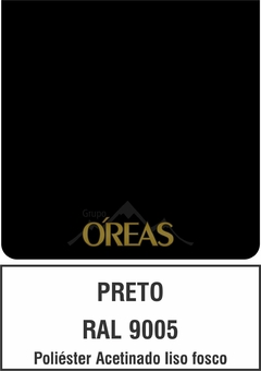 PRETO RAL 9005