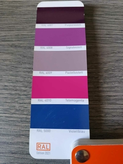 TABELA RAL - CONSULTA DE CORES - Óreas Tintas em Pó