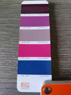 TABELA RAL - CONSULTA DE CORES - Óreas Tintas em Pó