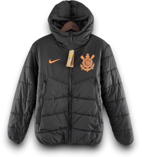 Jaqueta Bobojaco Corinthians 2022/23 - Masculino - Preta Laranja