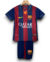 Kit Infantil FC Barcelona 2014/15 Retrô - Azul e Grená